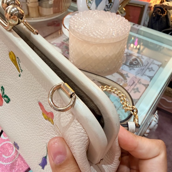 Coach Nora Kisslock Garden Print Crossbody - Picture 10 of 15